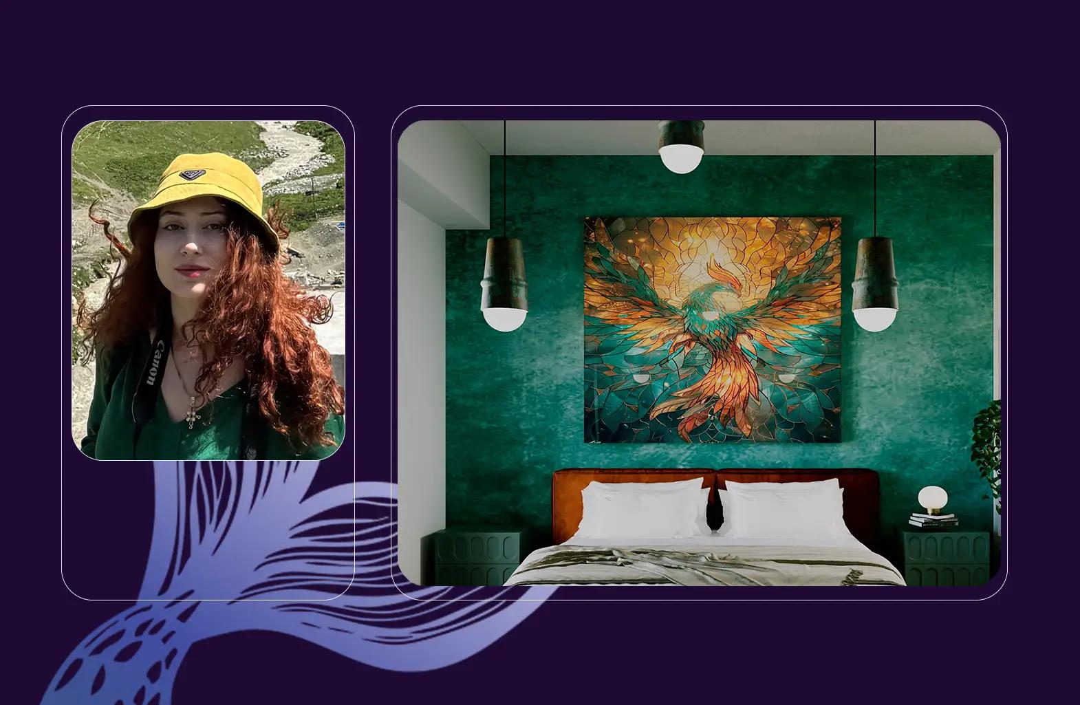 ინტერიერის დიზაინის კურსდამთავრებული - ელენე ჩალაური