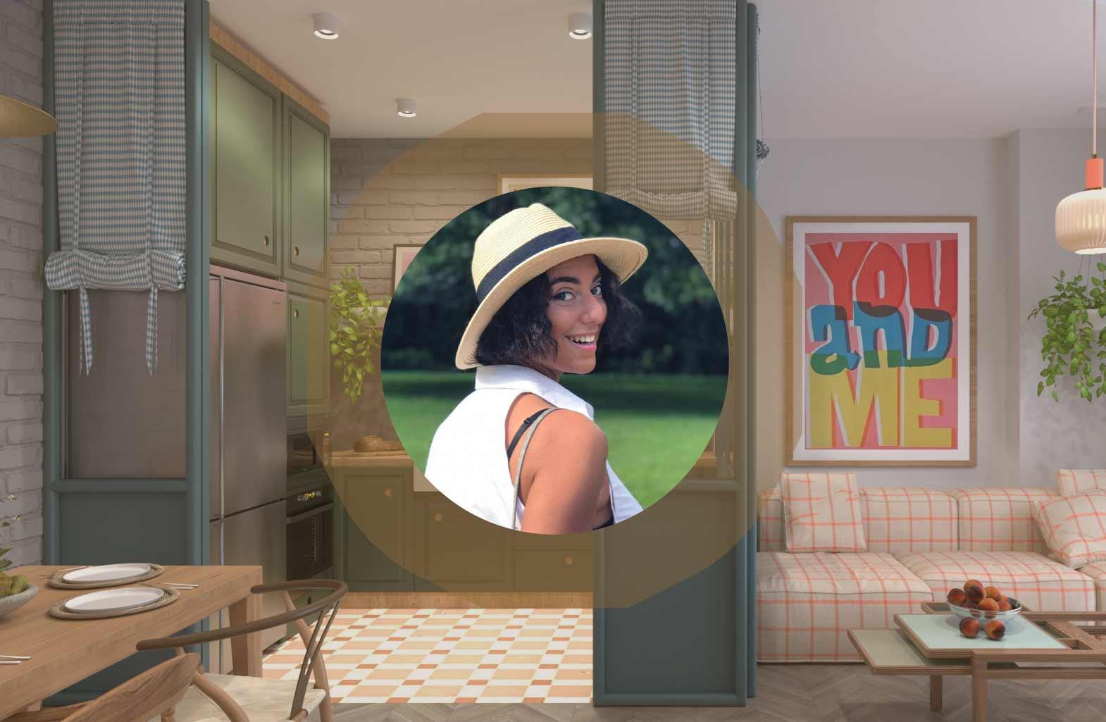 ნათია რუხაძე - ინტერიერის დიზაინის კურსდამთავრებული