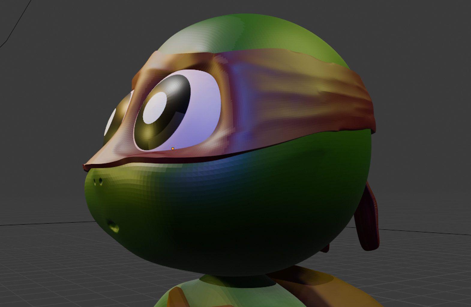 ქეთი აფრიამაშვილი - 3D დიზაინის (Blender) კურსზე