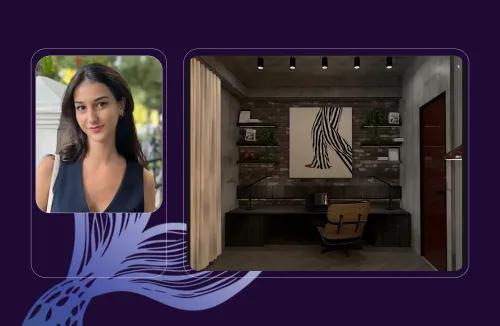 ინტერიერის დიზაინის კურსდამთავრებული - ნინო სარჯველაძე